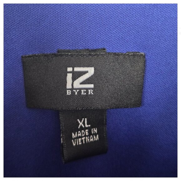 IZ Byer NWT Floral Hi Low Dress Size XL Faux Wrap Ruffle - Picture 6 of 10